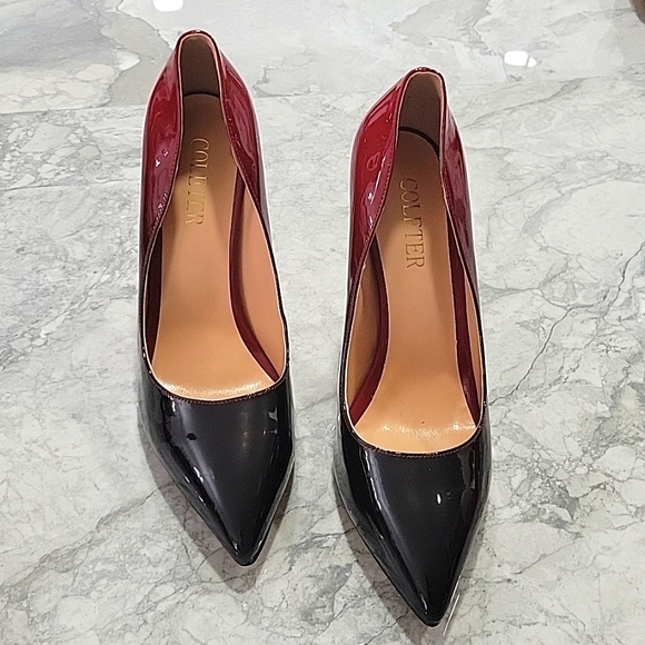 Coleter Shoes - COLETER Women's Sexy Pointed Toe Stiletto Heel Patent Leather High Heels